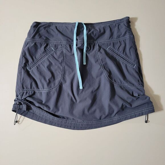 Athleta Cinch Ripstop Skort Asphalt Gray - Picture 4 of 16